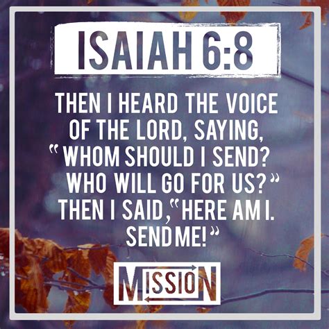 Isaiah 6:8 Missionshirt.com #graphicdesign #Jesus #art | Isaiah 6 8 ...