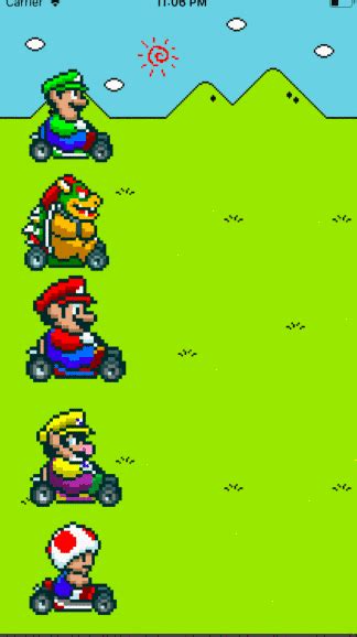 GitHub - lanka121/mario-kart: IOS app that lets users interact with mario kart characters by ...