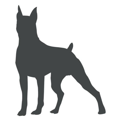 Dog silhouette angry - Transparent PNG & SVG vector file