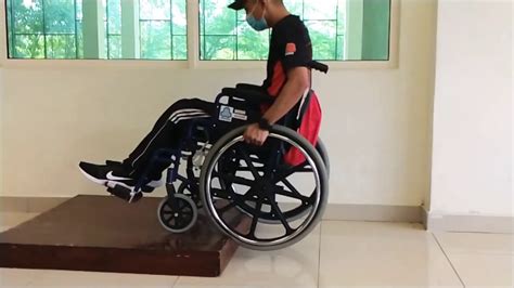 Spinal Cord Injury wheelchair skills training - YouTube