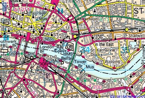 OS celebrates 225th anniversary by mapping London in OS style