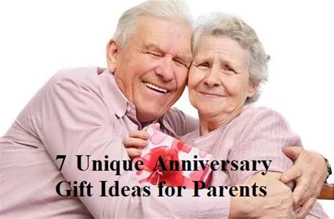 7 Unique Anniversary Gift Ideas for Parents