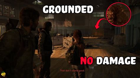 NO DAMAGE The Last Of US REMAKE School Bloater Grounded Tutorial - YouTube