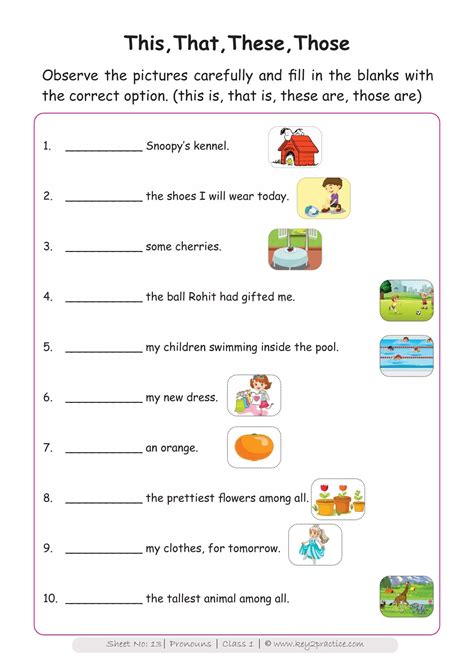 Free Printable Worksheets On Identifying Prepositions Grade 6 ...