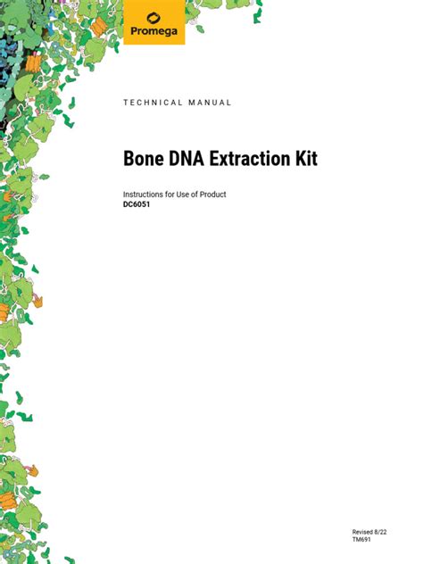 Bone DNA Extraction Kit TM691 | PDF | Physical Sciences | Chemistry