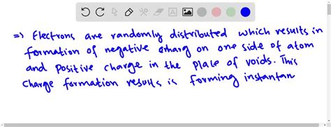 SOLVED:What are dispersion forces? How does the strength of dispersion forces relate to molar mass?