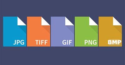 PNG vs JPG vs GIF vs BMP vs TIF: Image file formats explained