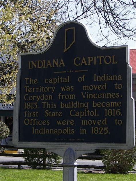 Corydon, IN : FIRST STATE CAPITOL IN CORYDON, INDIANA Indiana Girl, Indiana State, Historical ...