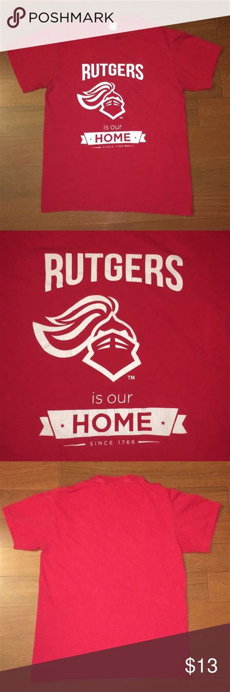 Rutgers University T Shirt Size Medium | Shirts, Shirt size, T shirt