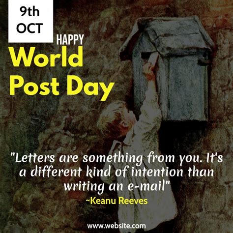 World Post Day | PosterMyWall