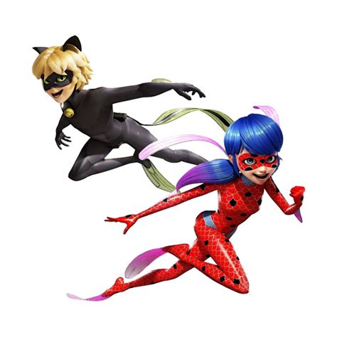 Miraculous Ladybug: Aqua Ladybug and Aqua Cat Noir by DragonWinxZ on DeviantArt