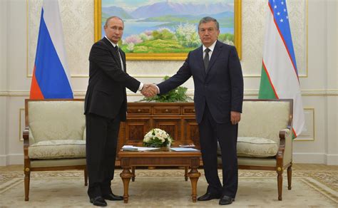 Meeting with Prime Minister of Uzbekistan Shavkat Mirziyoyev • President of Russia