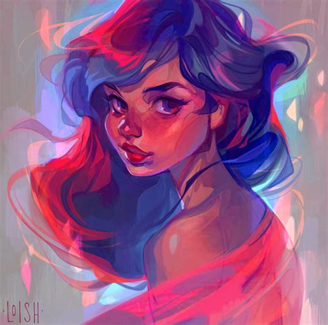 Loish.net – The art of Lois van Baarle | Portrait art, Digital portrait art, Character art