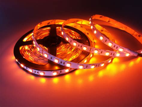 LED Amber/Orange Color 5050 12V 72W 300Led Strip Light - DERUN LED