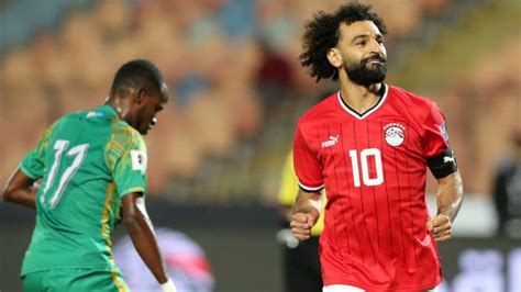 Mohamed Salah Nets Four Goals As Egypt Run Riot Over Djibouti 6-0 In ...