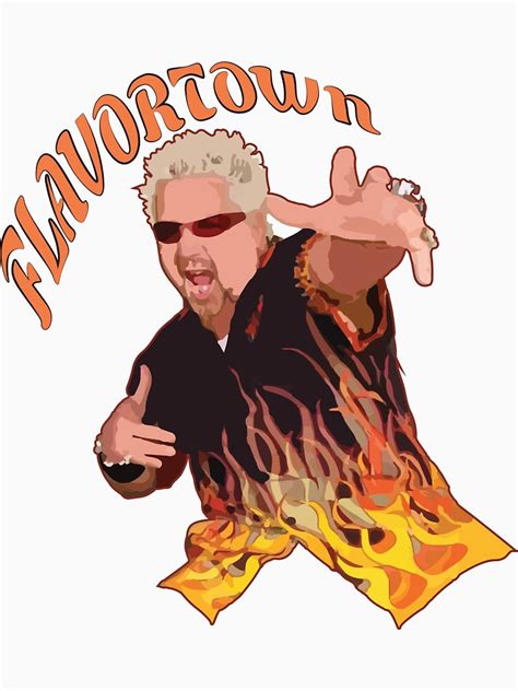 "Guy Fieri Flavortown" T-shirt for Sale by srucci | Redbubble | guy t-shirts - fieri meme t ...