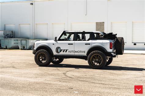 Ford Bronco Goes Hybrid, Hybrid Forged That Is, With Help From Vossen - autoevolution