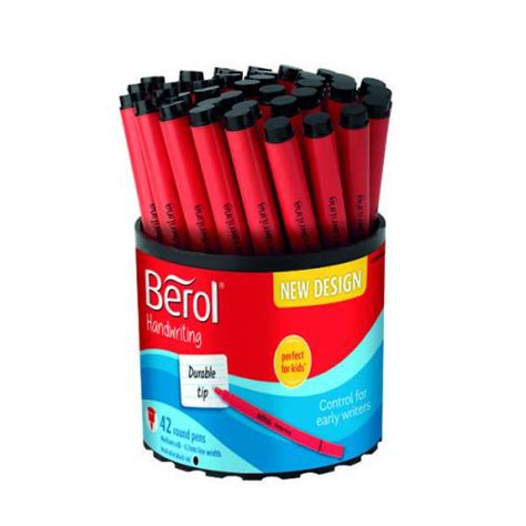 Berol Handwriting Pen Black (42 Pack) | BR87927 | Handwriting Pens