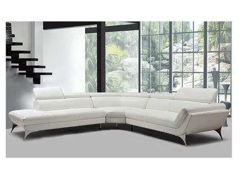 White Leather Sectional Sofa - Shop for Affordable Home Furniture ...