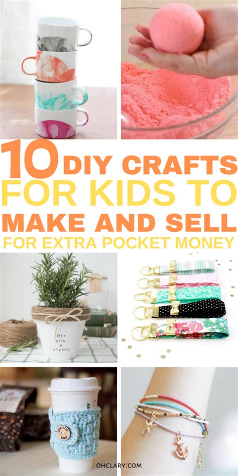 27 Easy Crafts For Kids To Make and Sell For Profit (2023) | Easy crafts to make, Easy crafts to ...