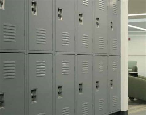 Standard Corridor Lockers - Metal Recessed Hallway Lockers | Republic