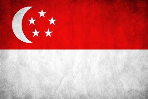 Singapore Grunge Flag by think0 on DeviantArt
