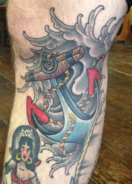 sailor-jerry-anchor-tattoos-Thigh.jpg (450×627) | Traditional sailor ...