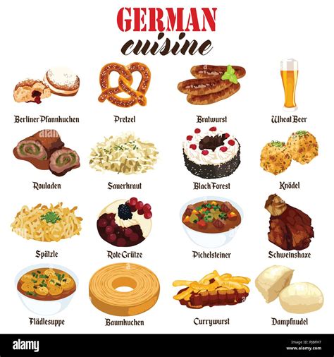 German sauerkraut Stock Vector Images - Alamy