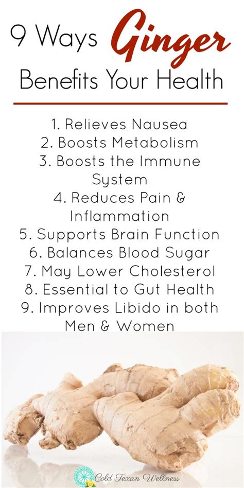 9 Health Benefits of Ginger for Your Body and Mind: Gulf Coast Wellness