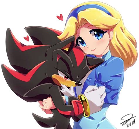 Anime Maria robotnik | Shadow the hedgehog, Shadow and maria, Sonic and ...