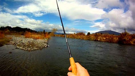 Fly fishing the Tongariro river New Zealand - YouTube