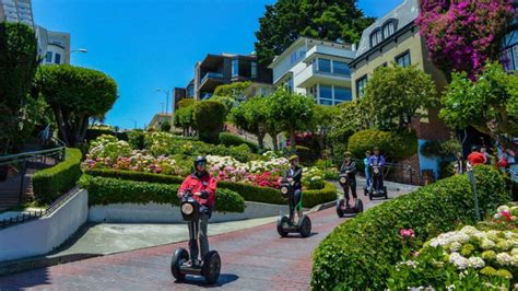 Lombard Street The Crookedest Street | San Francisco Electric Tour Company