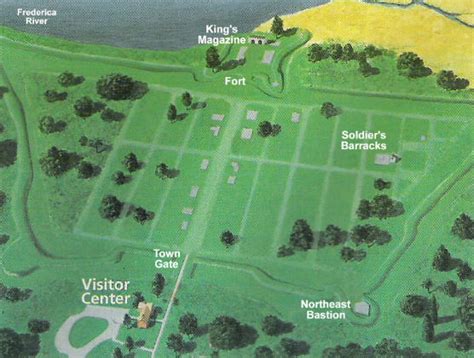 Fort Frederica National Monument | PARK MAP | Bringing you America, one ...