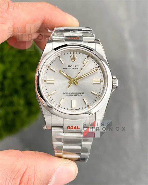 Rolex Oyster Perpetual 36 Silver Dial 126000