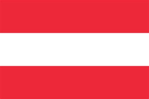 Österreich Flagge , österreichische Flagge , Österreich Fahne auf ...