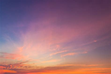 Premium Photo | Dusk sky with dark blue sunlight in the evening ...