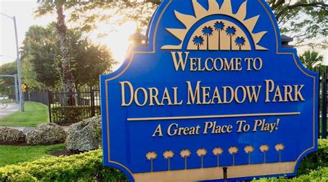 Improvements For The Parks In Doral: Doral Meadow Park and Doral White ...