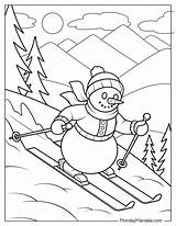 48 Snowman Coloring Pages Free PDF Printables sketch template