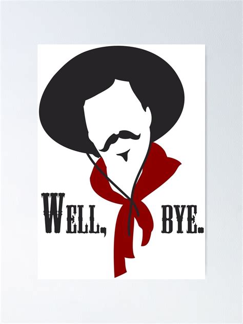 "Tombstone: Curly Bill" Poster for Sale by muskitt | Redbubble