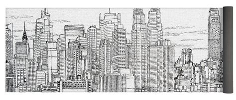 New York Cityscape Drawing at PaintingValley.com | Explore collection of New York Cityscape Drawing