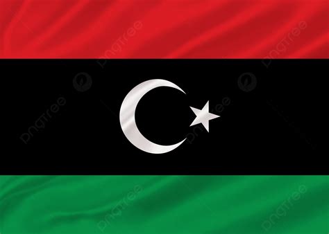 Waving Libya Flag Background, Libya Flag, Waving Flag, Libya Flag ...