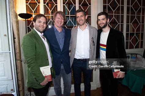 Mark Getty with his sons Joseph, Alexander and Julius attend the ...