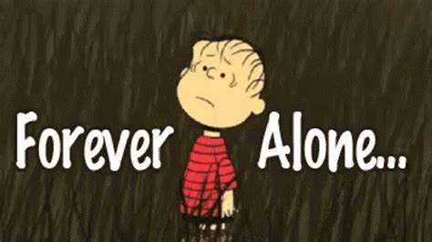 Forever Alone Charlie Brown Peanuts GIF | GIFDB.com