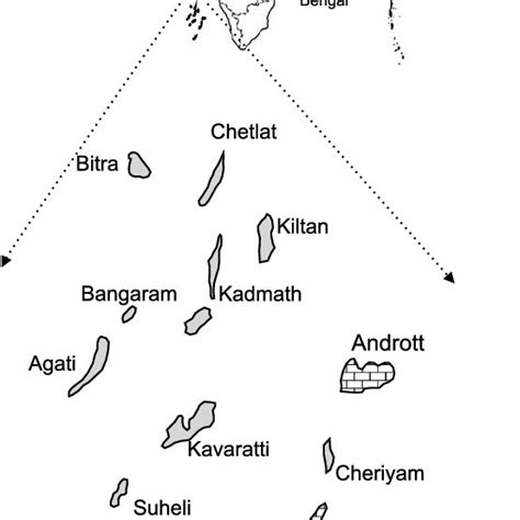 Map Of Lakshadweep