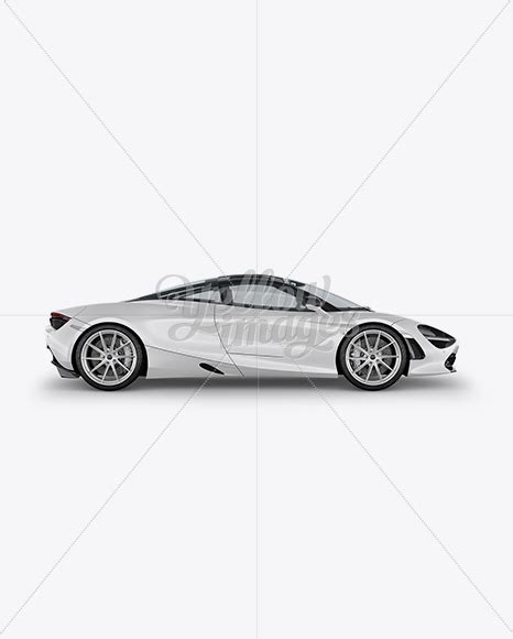 McLaren 720S Mockup - Side View - Free Download Images High Quality PNG ...