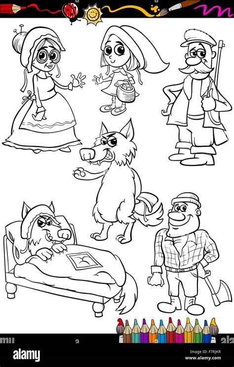 Coloring Pages Little Red Riding Hood