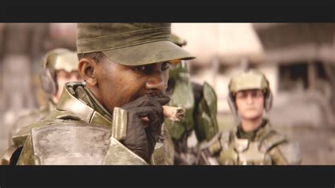 Sgt Johnson Halo 2 Anniversary Cutscenes Remastered by Blur Studios [1080p @ 60fps] - YouTube