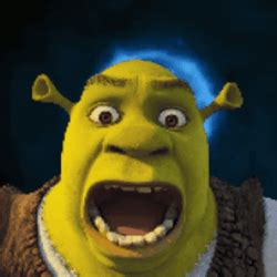 Shrek Screaming Meme GIF | GIFDB.com