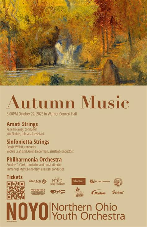 Fall Concert: Autumn Music | NOYO - Northern Ohio Youth Orchestra | Oberlin, OH