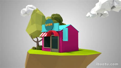 3d Animation Tree House Logo Interpretation Ae Template Video AEP ...